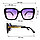 Солнцезащитные очки с фиолетовыми стеклами с узором на дужке UV 400 O'NeeiLL N G 28 черные, фото 2