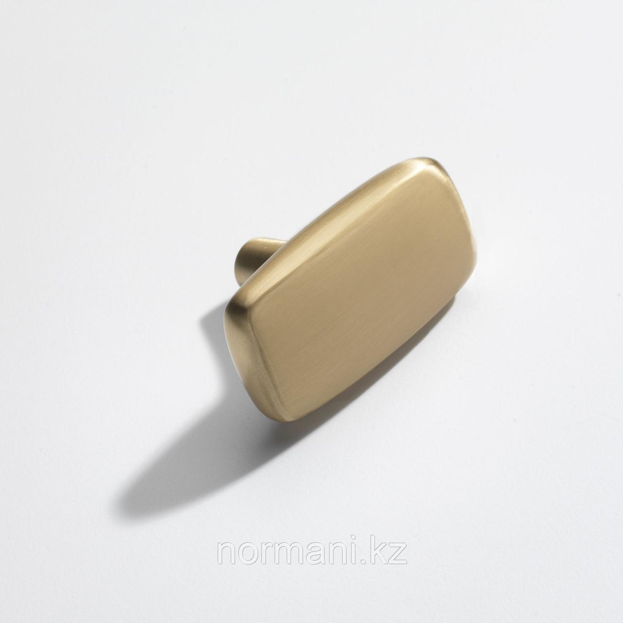 Ручка кнопка L.60, отделка золото матовое
