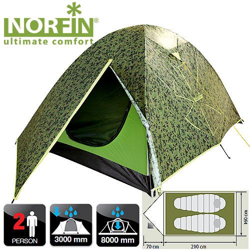Палатка NORFIN Мод. COD 2