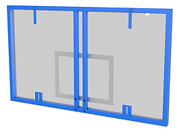 Рама для баскетбольного щита 180*105см KZ