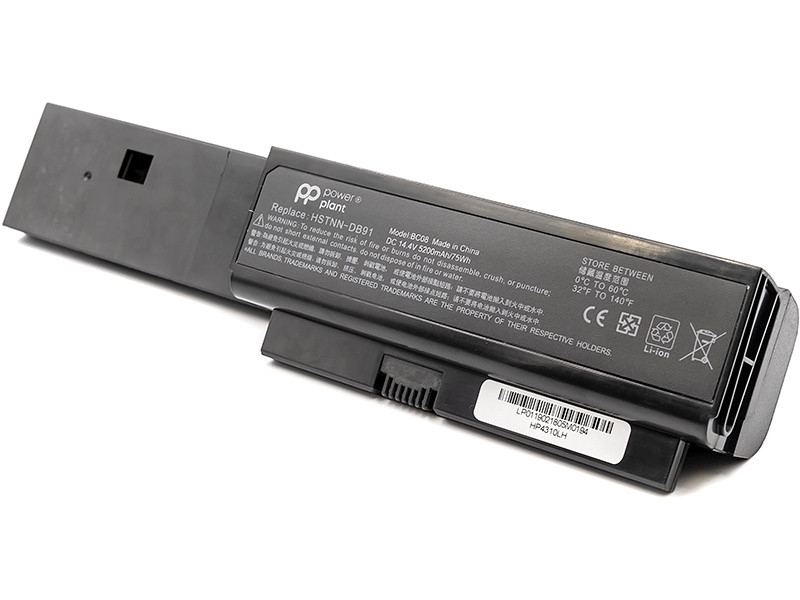 Аккумулятор PowerPlant для ноутбуков HP Probook 4310s (HSTNN-DB91, HP4310LH) 14.4V 5200mAh - фото 1 - id-p90793655