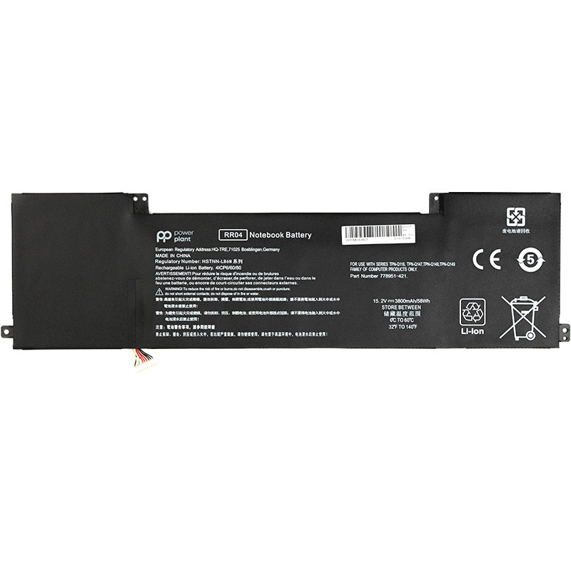 Аккумулятор PowerPlant для ноутбуков HP Omen 15 15-5014TX (RR04) 15.2V 58Wh - фото 1 - id-p90793668
