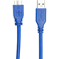 Кабель PowerPlant USB 3.0 AM - Micro, 0.5м
