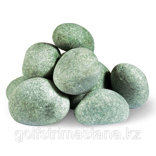 Камни для каменок, Жадеит шлифованный, 20 кг