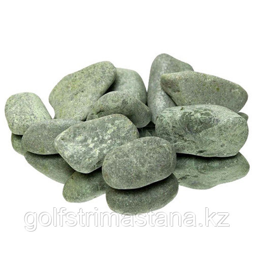 Камни для каменок, Жадеит галтованный (мелкая фракция), 20 кг