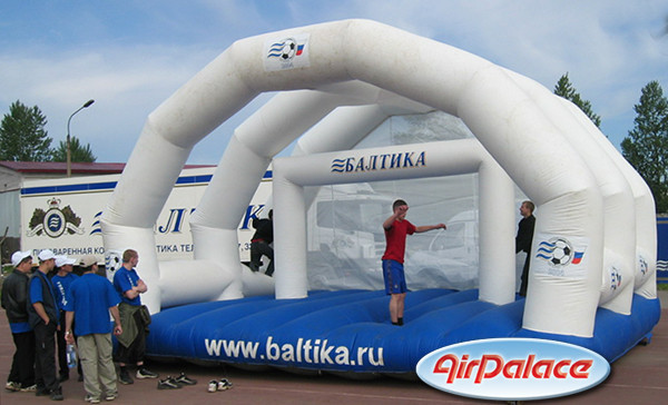 Аттракцион футбольные ворота «Балтика» - фото 1 - id-p90795062