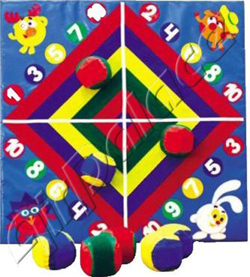 Детский дартс - развивающая игра для детей 0,8*0,8 м - фото 1 - id-p90795311