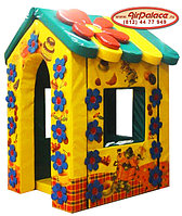 Цветочный домик Василёк - безопасный мягкий для детей 1,5*1,3*2,1 м