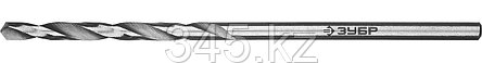 Сверло по металлу, сталь Р6М5, класс В, ЗУБР ПРОФ-В 3.0х61мм, фото 2