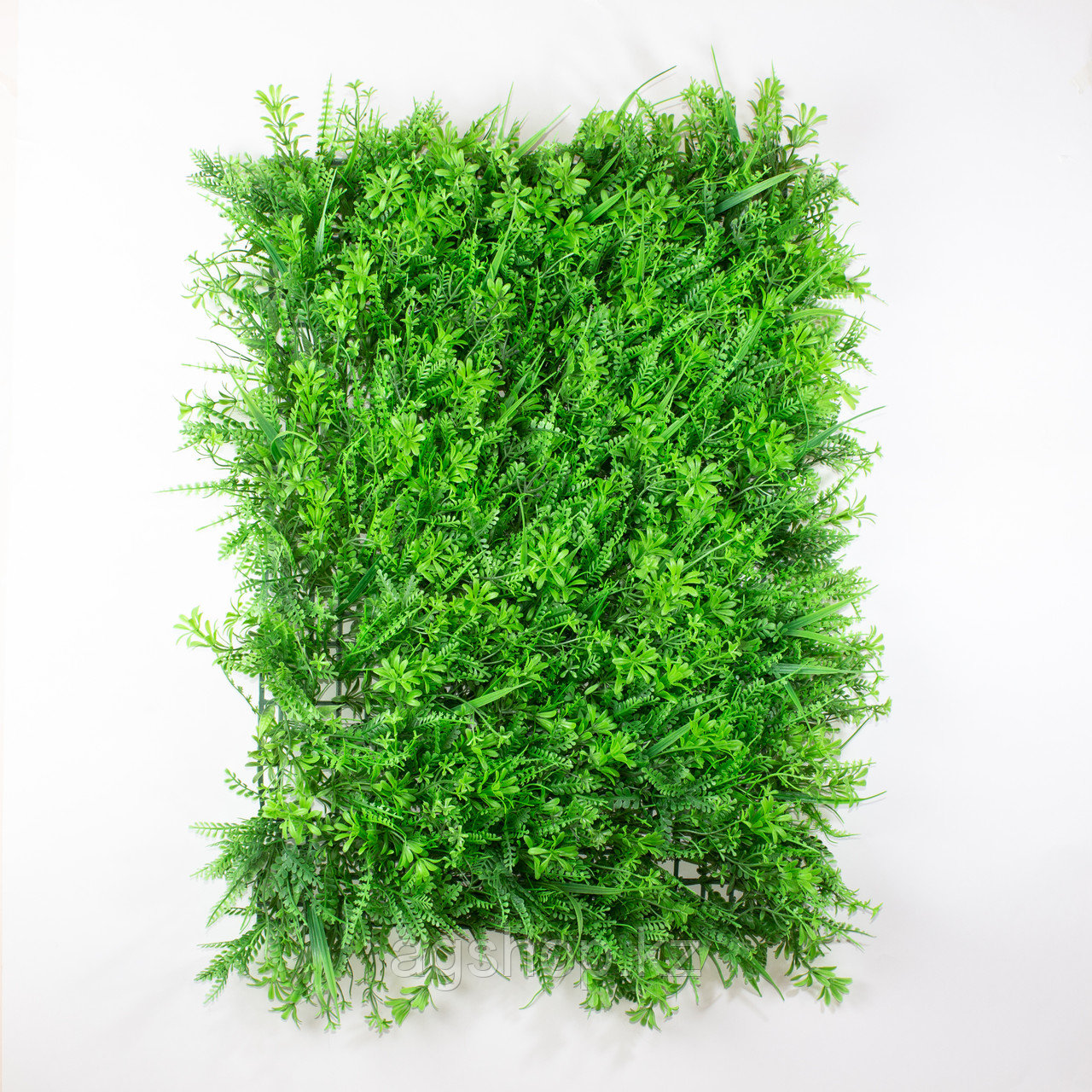 Коврик микс растений искусственный светло-зеленый 60*40