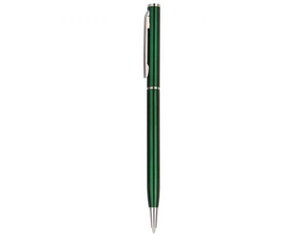 Ручка металлическая зеленая