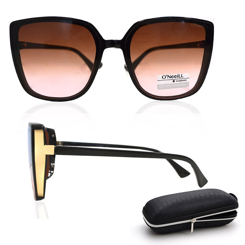 Солнцезащитные очки с коричневыми стеклами UV 400 O'NeeiLL D9105 черные