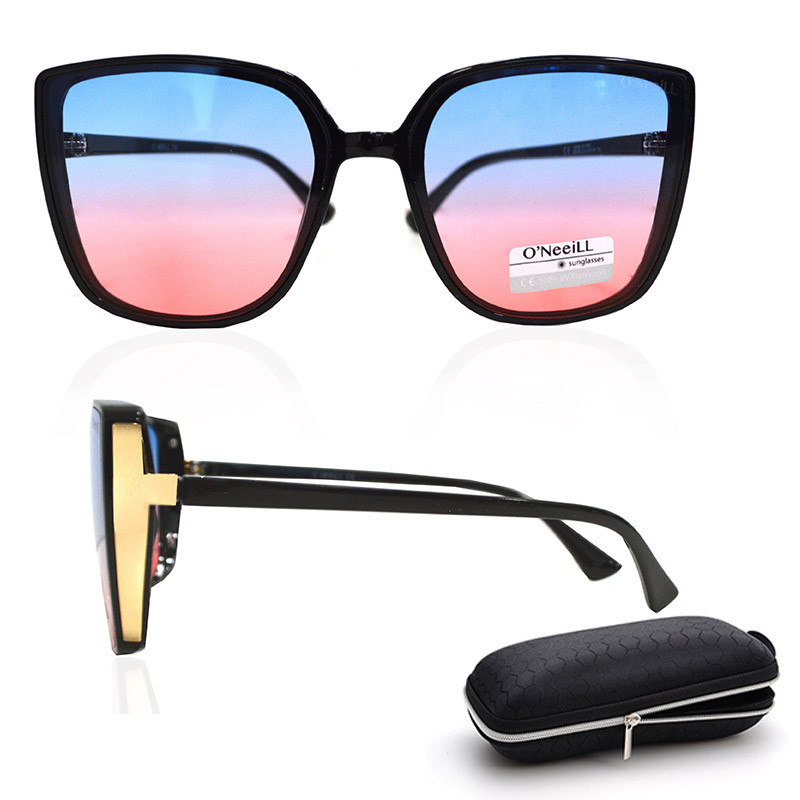 Солнцезащитные очки с голубовато розовыми стеклами UV 400 O'NeeiLL D9105 черные