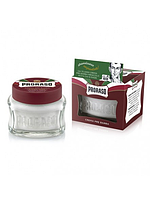PRORASO Crema PreShave прешейв Питательный крем до бритья с Маслом сандала и Ши 100мл (красный)