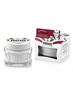 PRORASO Crema PreShave прешейв Для чувствительной крем до бритья с Зеленым чаем и овсом 100мл(белый)
