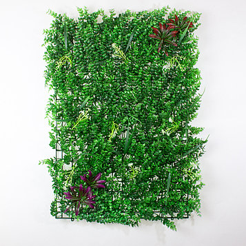 Коврик Эвкалипт, Трава и Цветы искусственный зеленый