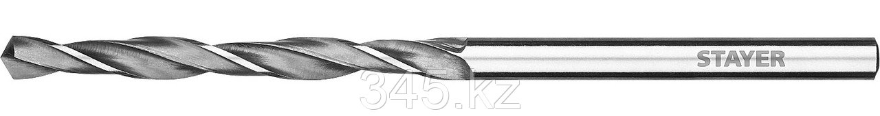 Сверло по металлу HSS-R, быстрорежущая сталь М2(S6-5-2), STAYER PROFI 1.0х34мм
