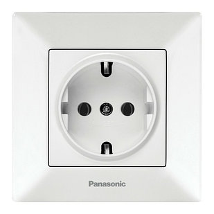 Электрический РОЗЕТКА БЕЛЫЙ C ЗАЗЕМЛЕНИЕМ ARKEDIA BEYAZ TOP PRIZ (розетка с/з)