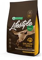 Корм Nature's Protection Lifestyle Grain Free Starter Salmon with krill для щенков 1.5 кг