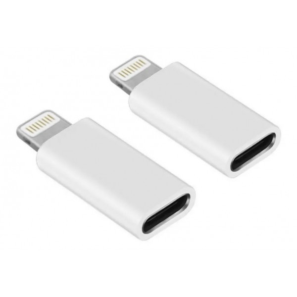 Переходник USB 3.1(f) Type C - Lightning 8pin - фото 3 - id-p89398924