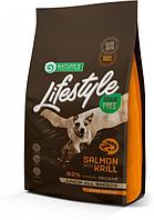 Корм Nature's Protection Lifestyle Grain Free Junior Salmon with Krill для щенков 1.5 кг