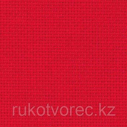 Канва в упаковке 3793/ 954 Fein-Aida 18,100% хлопок, 50х55см красная, фото 1
