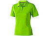 Calgary женская футболка-поло с коротким рукавом, зеленое яблоко, фото 7