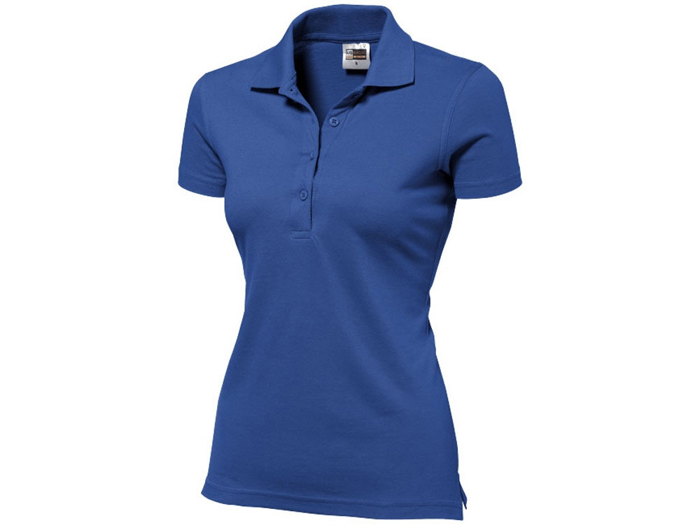 Рубашка поло First женская, классический синий - фото 1 - id-p90485195