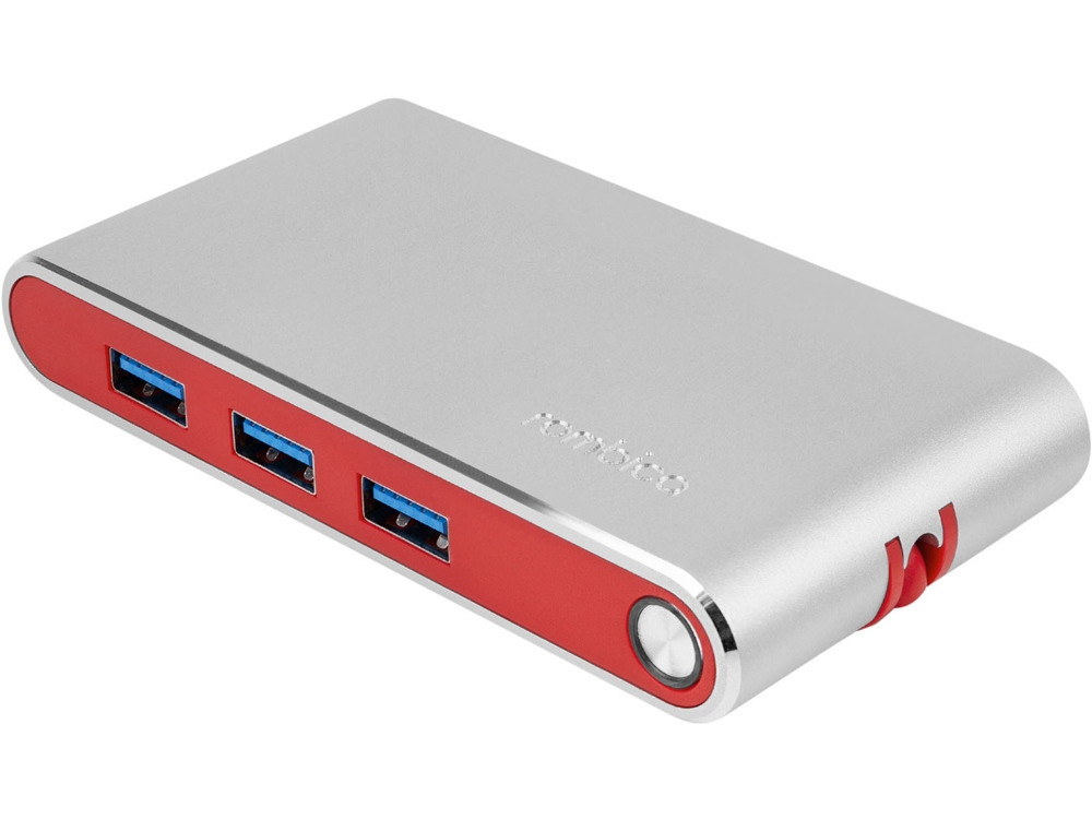 Хаб USB Rombica Type-C Hermes Red - фото 1 - id-p90870047