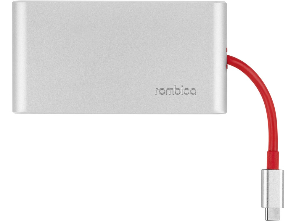 Хаб USB Rombica Type-C Hermes Red - фото 2 - id-p90870047