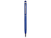 Ручка-стилус металлическай шариковая Jucy, синий, фото 2