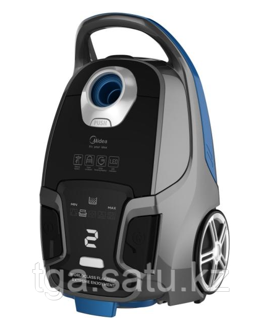 Пылесос Midea VCB52A15A-B черный-серый