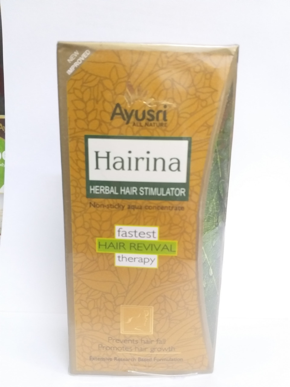 Натуральный тоник для волос Хайрина 120 мл, Ayusri Hairina Herbal Hair Stimulator, фото 1