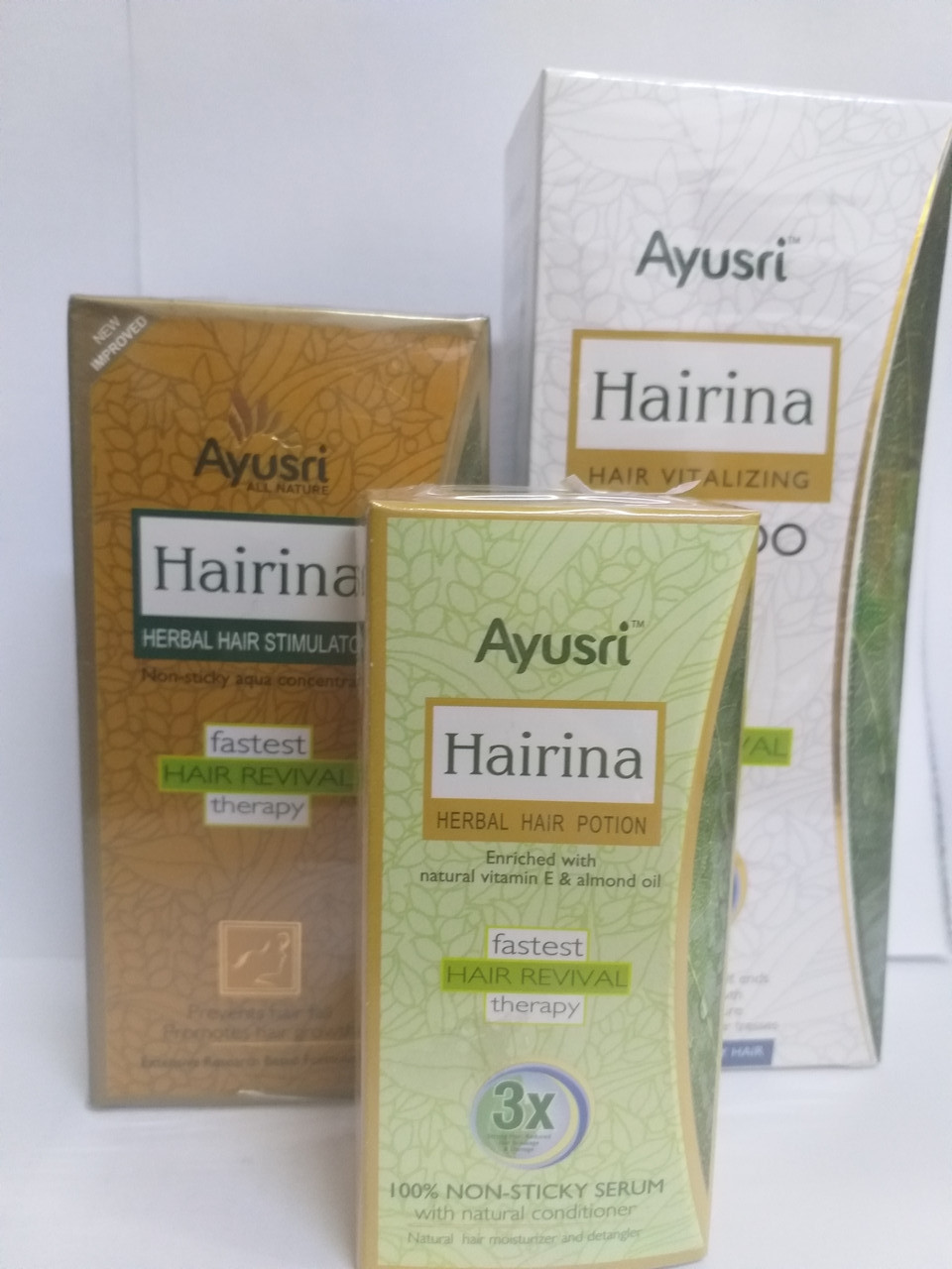 Натуральный тоник для волос Хайрина 120 мл, Ayusri Hairina Herbal Hair Stimulator - фото 2 - id-p90880932