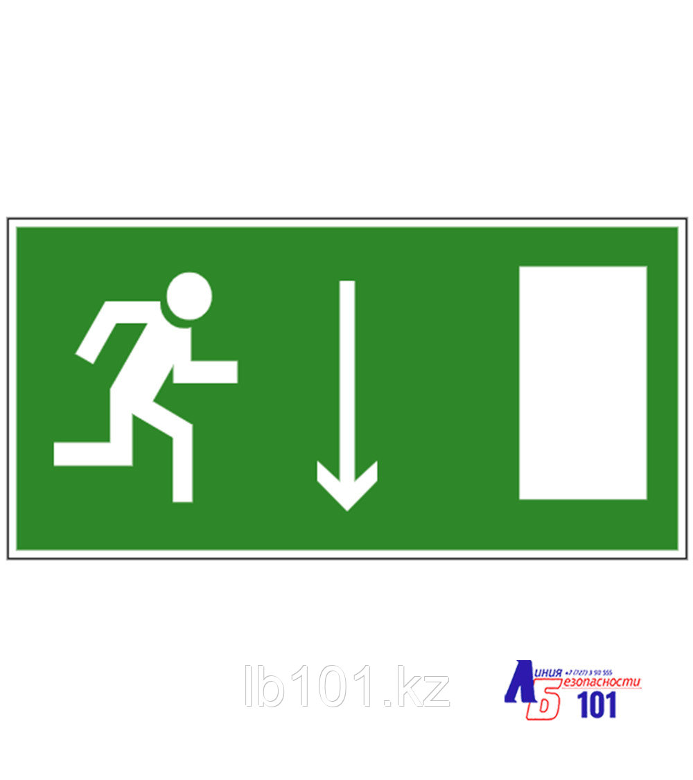 Знак "Указатель двери эвакуационного выхода (правосторонний)" И-11