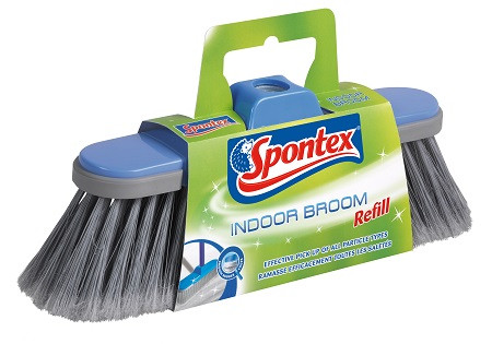 Запаска для щетки12,5×8,2×32,7 1шт Indoor Broom Spontex - фото 1 - id-p78078207