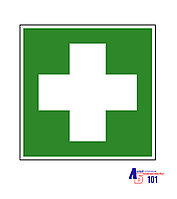 Знак "Аптечка первой медицинской помощи" И.2-01