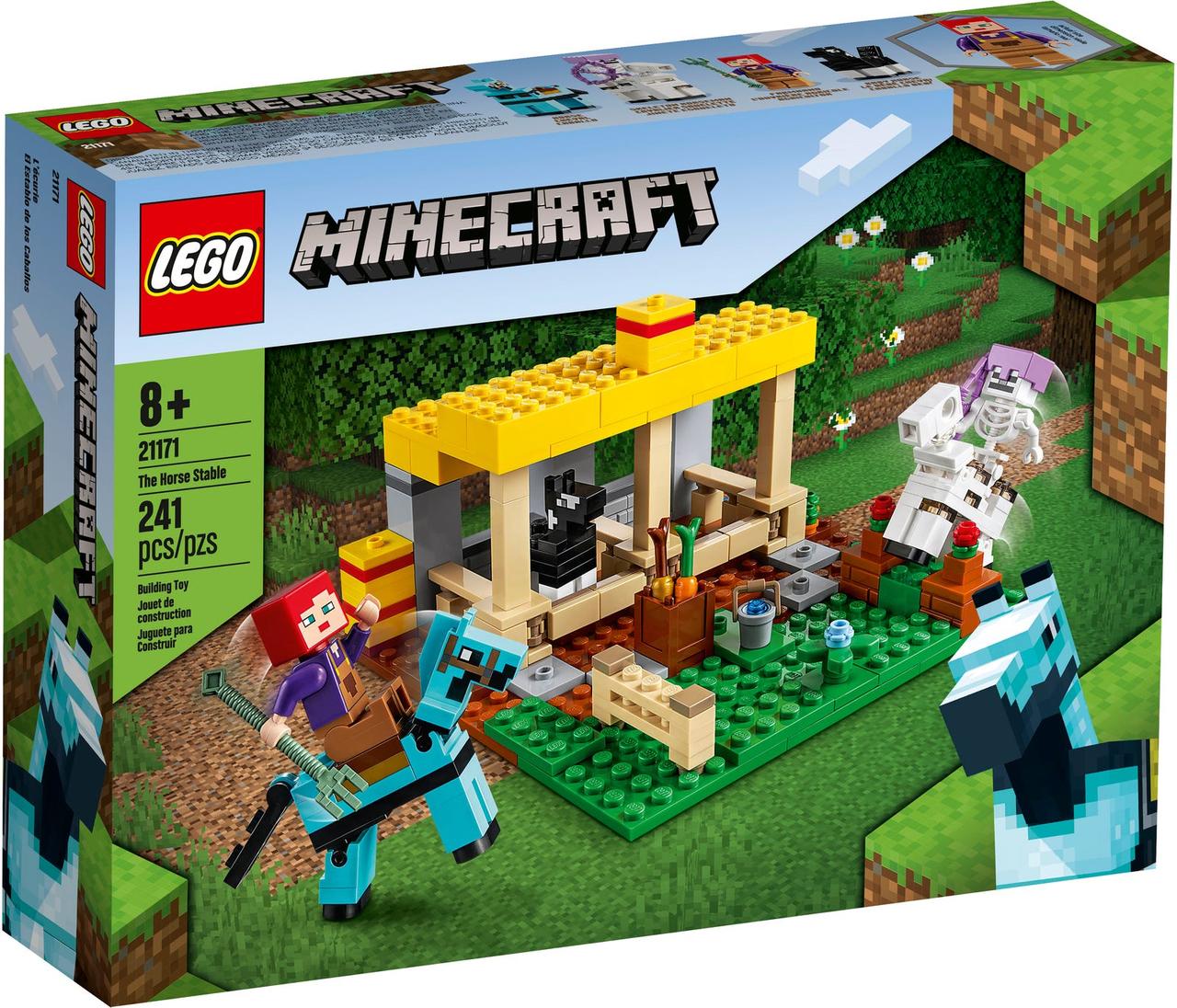 21171 Lego Minecraft Конюшня, Лего Майнкрафт