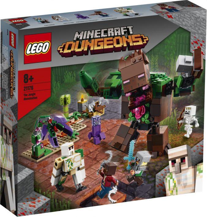 21176 Lego Minecraft Мерзость из джунглей, Лего Майнкрафт