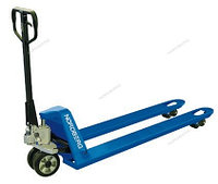 ТЕЛЕЖКА (Рохля) складская гидравлическая 2,5 т, усиленная, с резиновыми колесами NORDBERG
