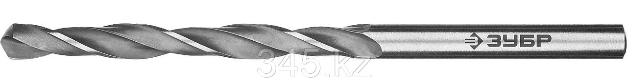 Сверло по металлу, сталь Р6М5, класс А, ЗУБР ПРОФ-А 4.5х80мм - фото 2 - id-p90827297