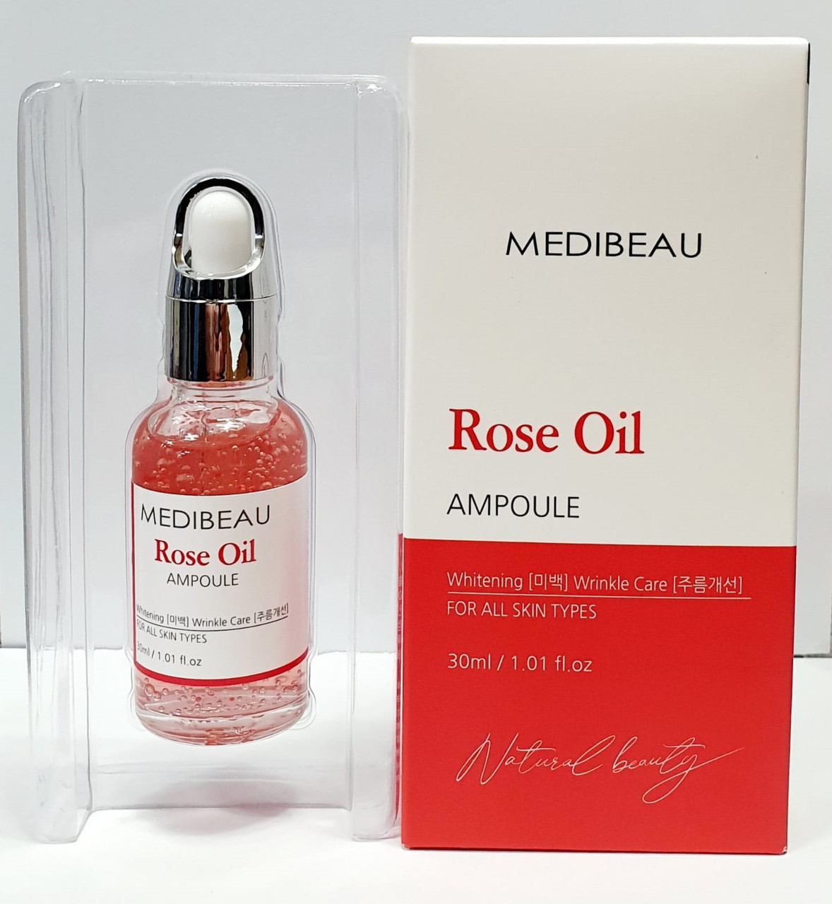 MEDIBEAU Сыворотка с маслом Розы ROSE OIL AMPOULE / 30 мл.