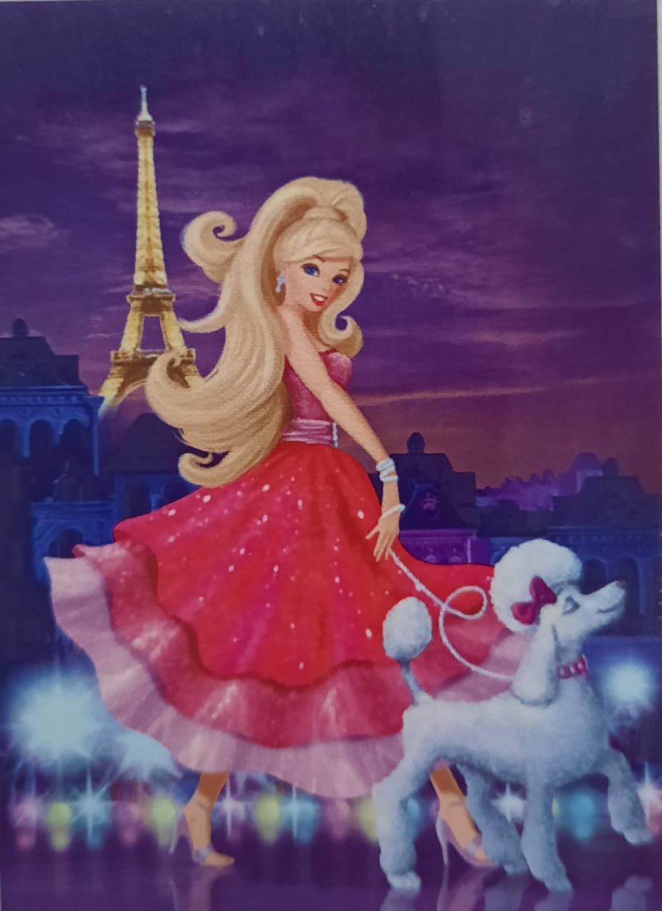 Картина по номерам "Барби" 20*30*30