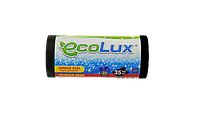 Пакеты для мусора Ecolux лучшая цена 35л/35шт. без завязок.
