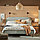 Кровать каркас с обивкой ВАДХЕЙМ Гуннаред светло-зеленый 160x200 см ИКЕА, IKEA, фото 2