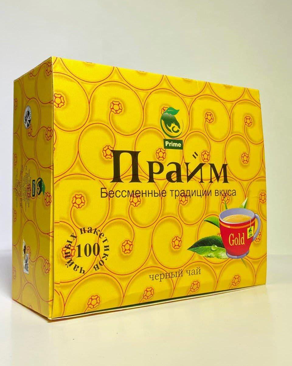 Прайм пакетированный черный чай 100 шт - фото 2 - id-p90218121