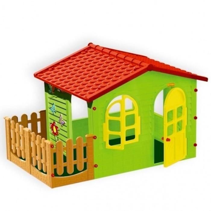 Домик с забором Mochtoys садовый