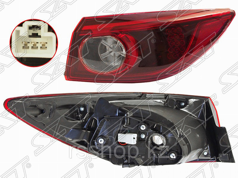Фонарь задний MAZDA 3 /AXELA 16-19 RH LED 4D, фото 1