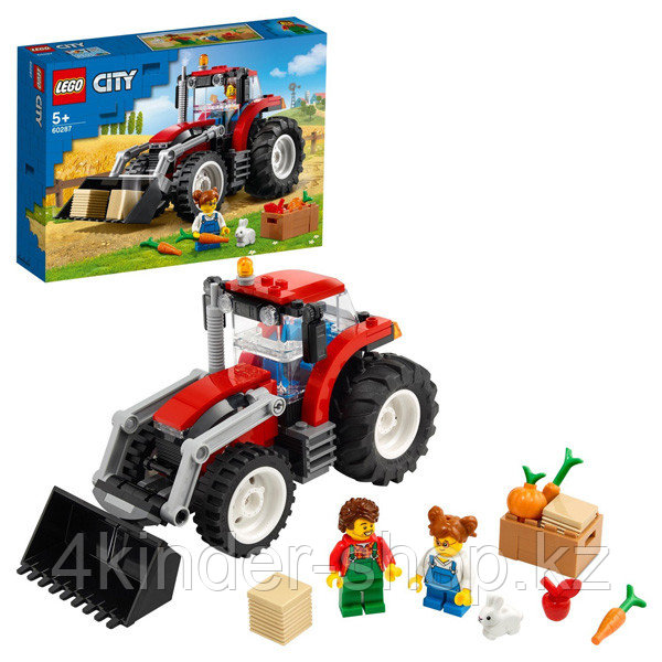LEGO City 60287 Конструктор ЛЕГО Город Great Vehicles Трактор - фото 1 - id-p90935580