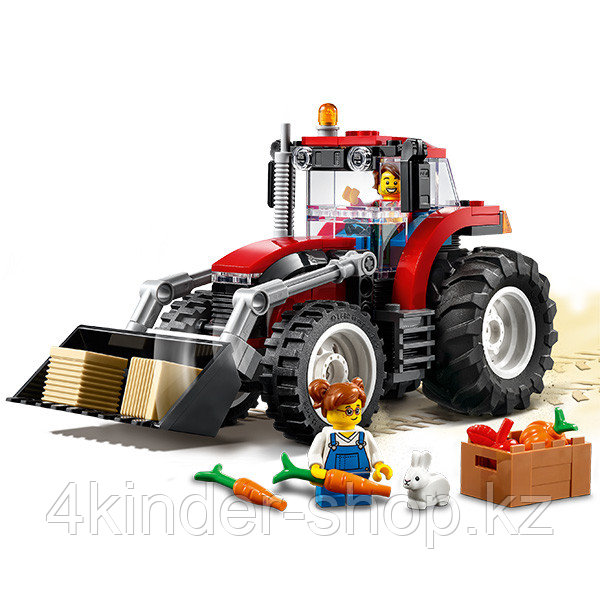 LEGO City 60287 Конструктор ЛЕГО Город Great Vehicles Трактор - фото 3 - id-p90935580